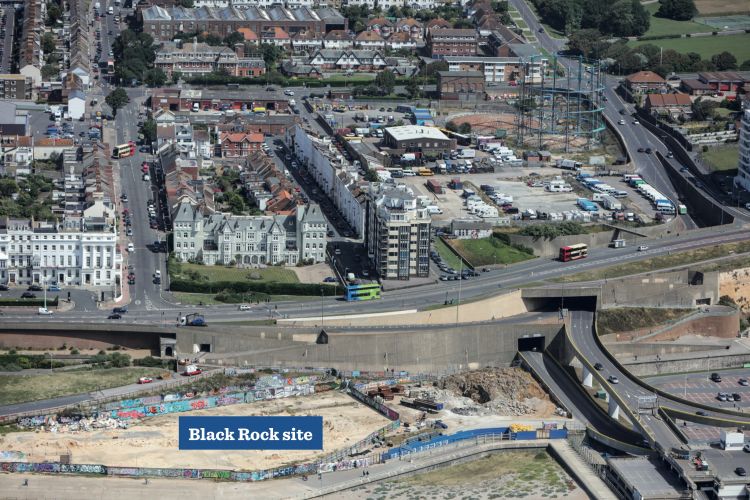 Black Rock aerial view